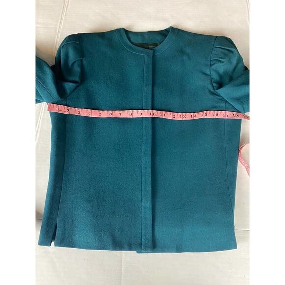 Vintage Tailored Sir for Her Wool Suit Christmas Holiday Green-Measures … - Picture 7 of 12